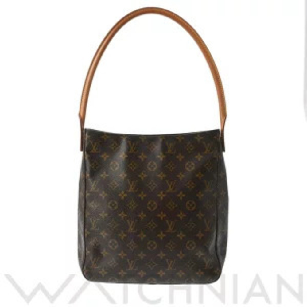 Louis Vuitton Monogram Looping Shoulder Bag Brown Canvas Shoulder